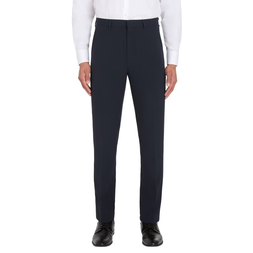 NWT Calvin Klein Men's Black Slim Fit Dress Pants 36x30 Flex Waistband Stretch